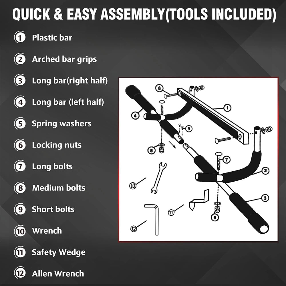 Pull Up Bar for Doorway